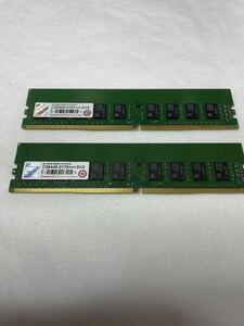 Transcend DDR4 2133 ECC 16GB(8GB2枚)