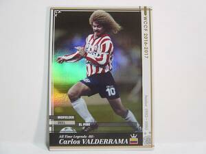 WCCF 2016-2017 ATLE-RE カルロス・バルデラマ　Carlos Valderrama 1961 Colombia　Junior 1993-1995 All Time Legends