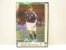 Panini WCCF 2009-2010 J-LE ナオキ・マツダ　松田直樹 1977 Naoki Matsuda　日本代表 1995-2005 JFA Legends_画像1