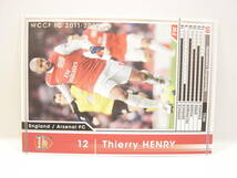 WCCF 2011-2012 EXTRA 白 ティエリ・アンリ　Thierry Henry 1977 France　Arsenal FC 11-12 公式バインダー付録_画像3