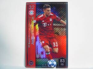 WCCF FOOTISTA 2019 ヨシュア・キミッヒ　Joshua Kimmich 1995 Germany　FC Bayern Munich 18-19　2-11R