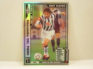 Panini WCCF 2001-2002 AE デル・ピエロ　Alessandro Del Piero 1974 Italy　Juventus FC 01-02 Serie A Best eleven