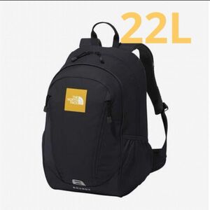 ノースフェイス　キッズ　ラウンディ　リュック　22L ブラック