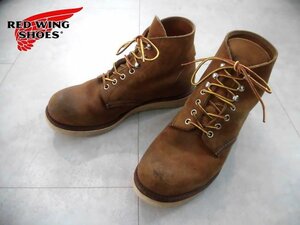 REDWING レッドウィング 8181 IrishSetter Boots オイルドスエード ブーツ/US7.5D 25.5cm/ホーソーンミュールスキナーラフアウト/2012年製