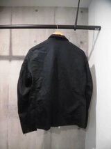 nonnative ノンネイティブ NN-J1913 RIDER SHORT JACKET-C/L SATIN ショート ライダースジャケット1/ネイビー/メンズ/日本製_画像3