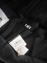 TMTティーエムティー INSIDE BOA PANTS 裏フリース ジョガーパンツM/スウェットパンツ/黒 ブラック/メンズ/TSW-F1610/日本製_画像8