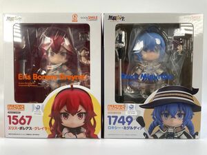 【未開封】ねんどろいど 無職転生 ロキシー ミグルディア ＋ エリス・ボレアス・グレイラット セット