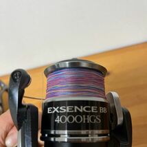 SHIMANO シマノ　エクスセンスBB4000HGS スピニング　リール_画像4