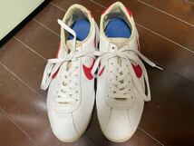 ☆激レア☆80's NIKE ナイキ コルテッツ☆レザー白×赤☆VNTG ビンテージ☆ブルイン ワンスター チャックテイラー スーパースター☆古着_画像3