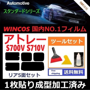 ★１枚貼り成型加工済みフィルム★ アトレー S700V S710V 【WINCOS】 ツールセット付き ドライ成型