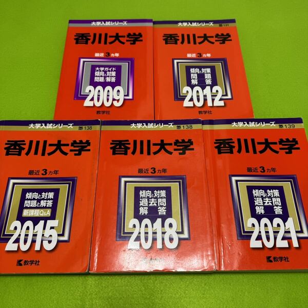 【翌日発送】　赤本　香川大学　医学部　2006年～2020年 15年分