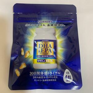 サントリー DHA &EPA プラスビタミン　セサミンEX 120粒