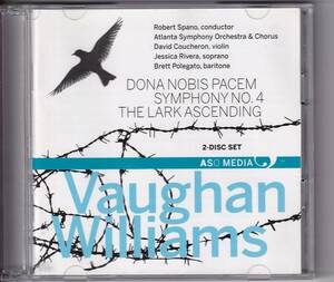 ポレガート/アトランタ響(2014.2,ライヴ) Ｖ・ウィリアムズ:交響曲第4番他 2CD 自主制作