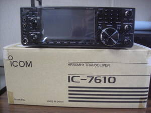 ICOM アイコム ＩＣ-7610 トランシーバー HF＋50MHz 100W　美品