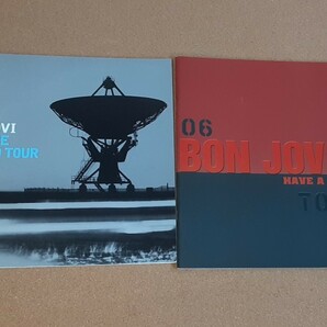 BON JOVI■パンフレット2冊■TOUR 『 HAVE A NICE DAY 』 『 BOUNCE WORLD TOUR 』の画像1