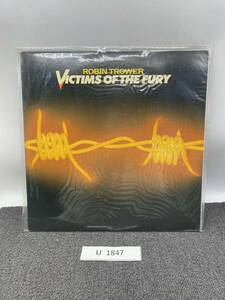 Robin Trower Victims Of The Fury Roads To Freedom Victims Of The Fury 洋楽 LP レコード Record 当時物 レトロ 懐かし 現状品 u1847