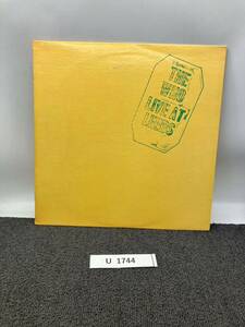 The Who Live At Leeds Young Man Blues Substitute 洋楽 LP レコード Record 当時物 マニア 昭和レトロ 現状品 懐かし u1744