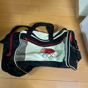 ミズノ アテネオリンピック　スポーツボストンバッグ　MIZUNO KIRIN 約60×30×27cm 中古