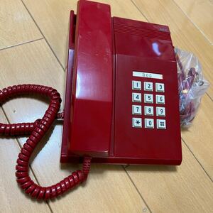  Showa Retro NEC core net Mini T-1400PD telephone machine 1984 year made operation not yet verification Junk 