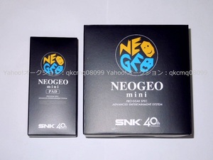 NEOGEO mini＆コントローラーパッド 黒(新品)　SNK　KOF　餓狼伝説　サムライスピリッツ　龍虎の拳