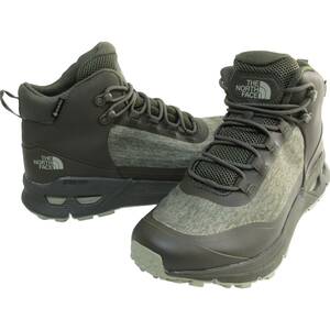 新品◆THE NORTH FACE◆防水 透湿 Shaved Hiker Mid GORE-TEX トレッキングシューズ 27.0cm 茶×茶◆ノースフェイス NF51930◆afa J1634