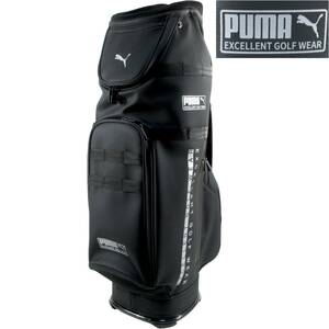 新品◆PUMA EXCELLENT GOLF WEAR◆EGW キャディバッグ ブラック◆プーマ ゴルフ カートバッグ 867943◆bfa J1794