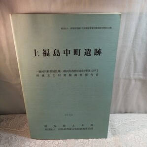 上福島中町遺跡 (文化財調査報告書) 群馬県埋蔵文化財調査事業団編集