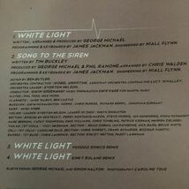 ジョージ・マイケル　George Michael ／White Light 2012年 貴重廃盤CDS リミックス収録！_画像2