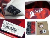 A BATHING APE エイプ × COCA-COLA コカコーラ Multi ベイプ BAPE スカル スタ スニーカー 31cm_画像10