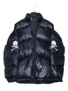 21AW MASTERMIND WORLD master ma India world × Rocky mountain stand-up collar down jacket 50