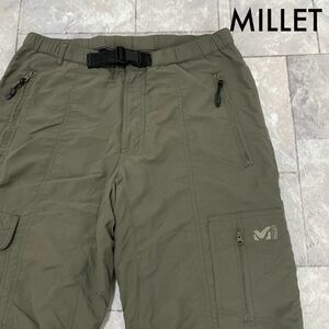 MILLET ミレー カーゴパンツ ナイロンパンツ トレッキング 登山 クライミング アウトドア オリーブ サイズS 玉SS1280