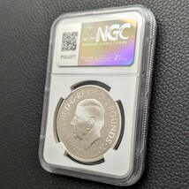 1円スタート 最高鑑定 銀貨 2023 イギリス ロイヤルミント 神話と伝説・モーガン・ル・フェイ NGC PF70 UC FR 2ポンド銀貨 金貨多数出品中_画像7