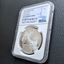 1円スタート 希少 銀貨 最高鑑定 2023 イギリス ロイヤルミント 神話と伝説 キング アーサー NGC PF70UC FR 1オンス 金貨,銀貨多数出品中_画像4