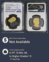 ★1円スタート 銀貨 最高鑑定 86枚 2022年 カナダ ブラック金メッキ ラッコ 陰と陽 20ドル銀貨 NGC PF70 MATTE FR 金貨,銀貨を多数出品中_画像10