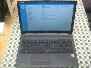 ジャンク品!!hp 250 G7 Notebook PC Corei5-1035G1 BIOS起動!!　C008