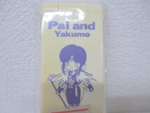 デッドストック 1990年代 当時物 絶版 サザンアイズ 3X3EYES エチケットブラシ？ Pai and Yakumo 焼けあり 高田裕三_画像2