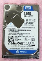 WD 2.5インチ HDD 1TB 使用時間4,062H_画像1