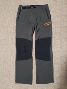 ◆Mont-bell モンベル ロッシュパンツ ソフトシェル CLIMA PRO バックカントリー 機能性◎ 1105553 USED◆ 