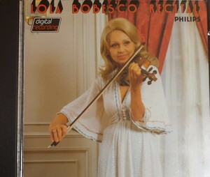 国内初期盤CD:ボベスコ&ジャンティ/「ローラ・ボベスコ・リサイタル」(国内盤、中古品、長帯なし)