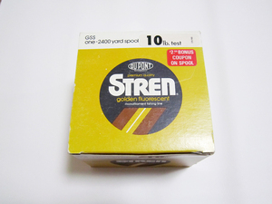 ☆DU PONT STREN ストレーン 10LB 2400ヤード 未使用品☆