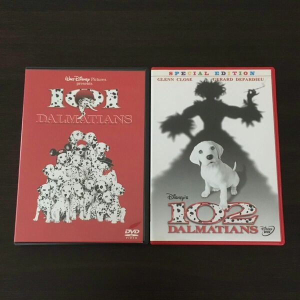 DVD 101 Dalmatians 102 101匹 102匹わんちゃん ダルメシアン 実写 ディズニー グレン・クローズ
