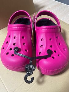 17.クロックス CROCS レイレンラインド　19.5cm サンダル