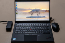 ThinkPad X1 Carbon Gen7 2019 i7-8665U 16GB, 新古品 超高速256GB SSD,タッチfHD IPS, Sim Free LTE, IR 顔 指紋 Bluetooth, Win10/11_画像2