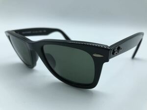 【廃盤】【イタリア製】【美品】Ray-Ban サングラス WAYFARER ウェイファーラー RB2140-A 黒　sw2140bl20231230