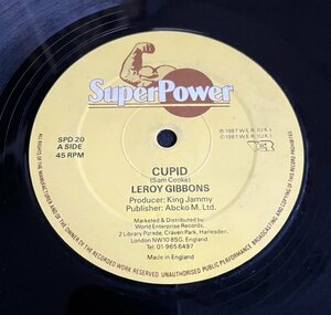 UK盤 12インチEP Leroy Gibbons / Cupid SAM COOKE カバー リロイ・ギボンズ Solomonオケ Jammys