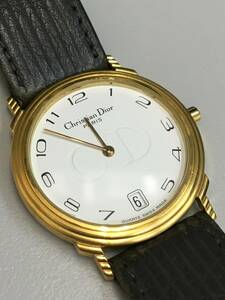43138　Christian　Dior　クリスチャンディオール　45.122.3　腕時計　メンズ