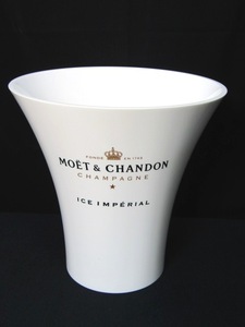 【藏】★MOET&CHANDON モエ・エ・シャンドン シャンパンクーラー　アイスバケツ　アイスペールホワイト　未使用　非売品★