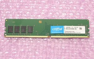 PC4-25600 ( DDR4-3200 )-8GB 1枚 / Crucial CFD
