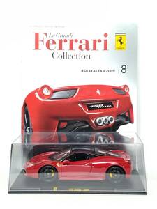 ◆08 DeA デアゴスティーニ 隔週刊レ・グランディ・フェラーリ・コレクション Le Grandi Collection No.8 Ferrari 458 Italia・2009