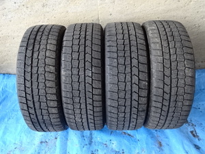 バリ溝 スタッドレス ダンロップ ウィンターマックス WM02 205/55R16 2019年 4本 